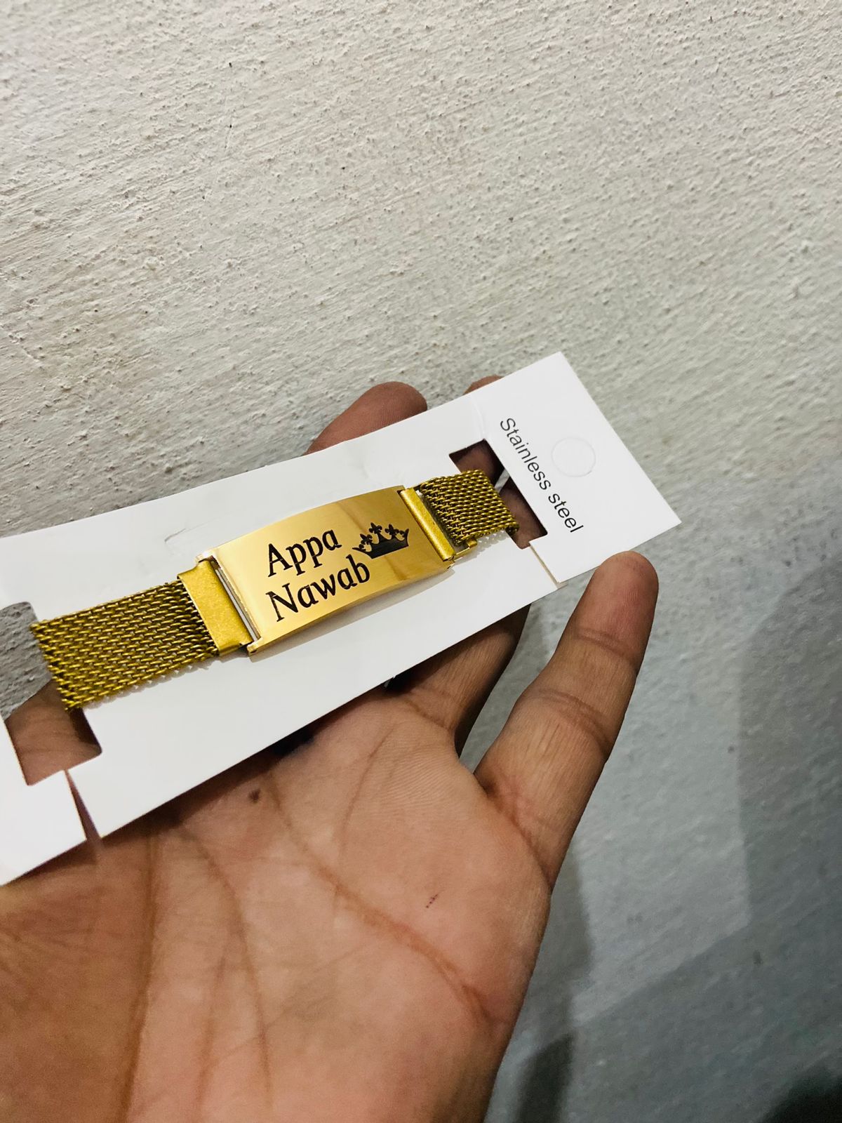 Magnet Bracelet With Name Engraving Shop360