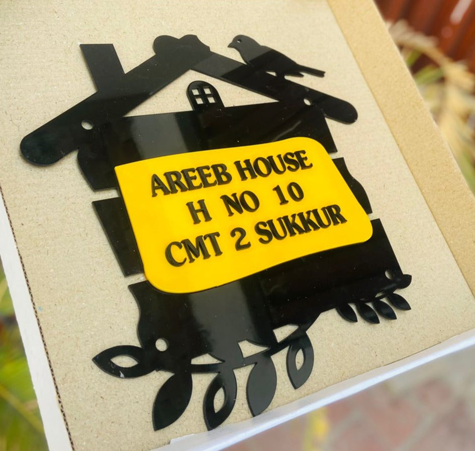 Name Plate For House and Office Shop360