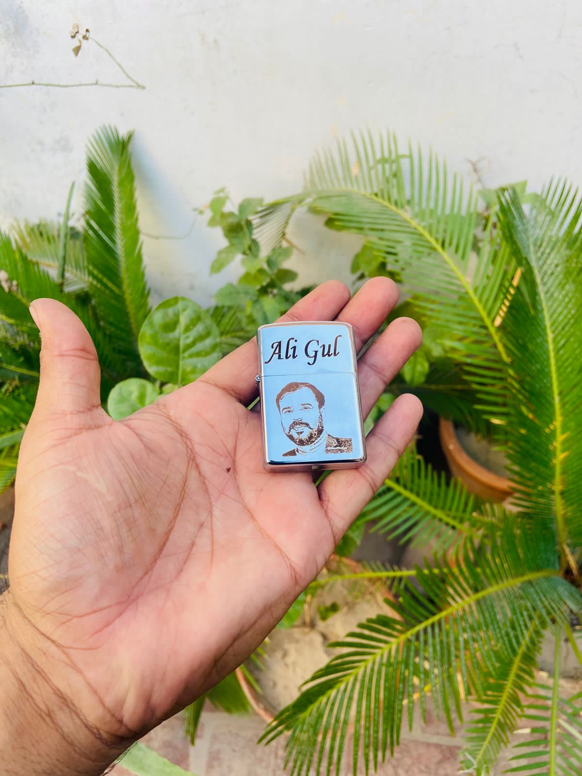 Zippo Lighter With Name & Photo Engravings Shop360