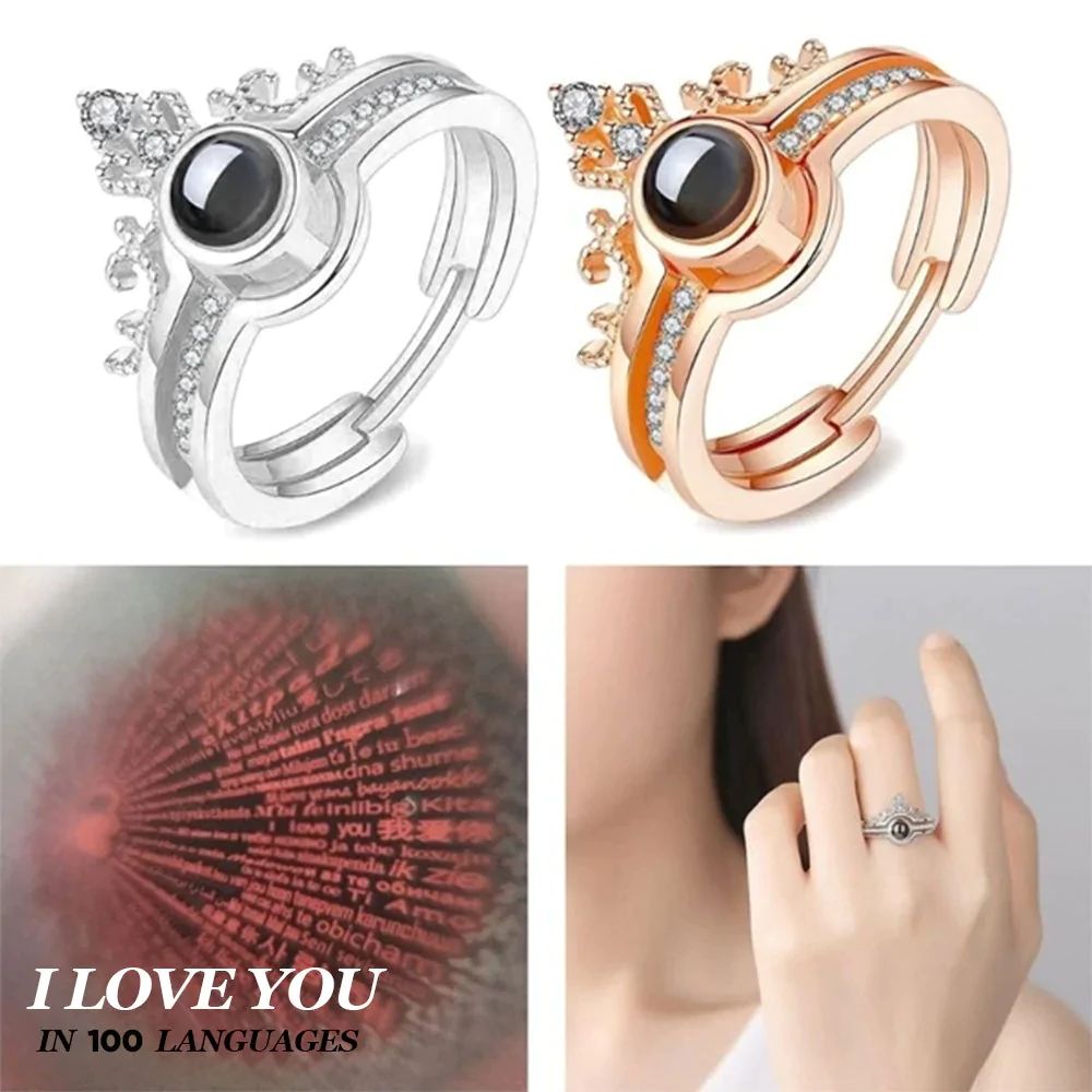 Love Ring - Multiple Languages Ring to express your love Shop360
