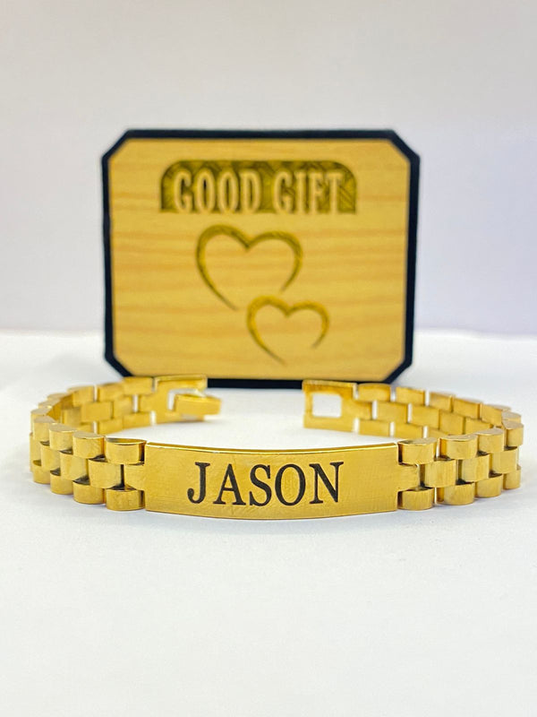 Rado Bracelets With Customized Name - Unisex Personalized Name Bracelet Shop360