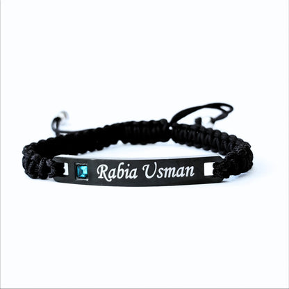 Name Engraved Dori Bracelet For Girls & Boys Shop360