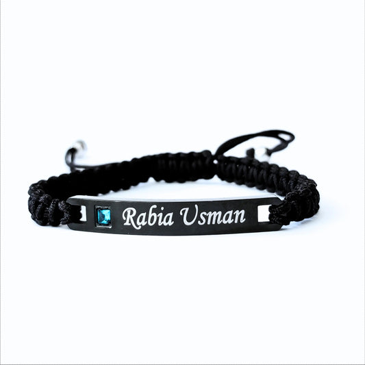 Name Engraved Dori Bracelet For Girls & Boys Shop360