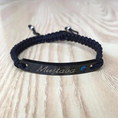 Name Engraved Dori Bracelet For Girls & Boys Shop360