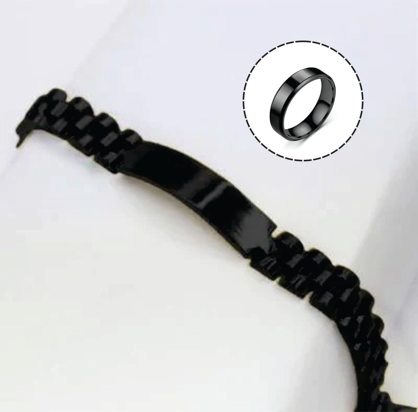 Premium Name Bracelet + FREE Ring