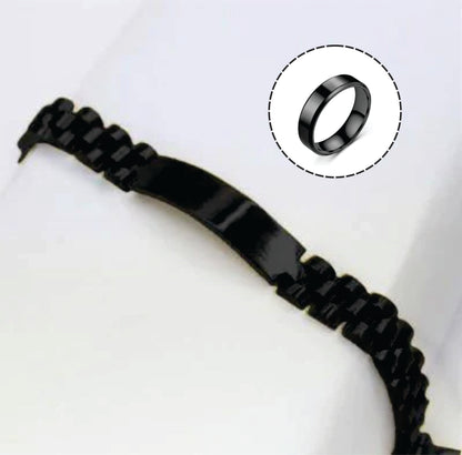 Premium Name Bracelet + FREE Ring